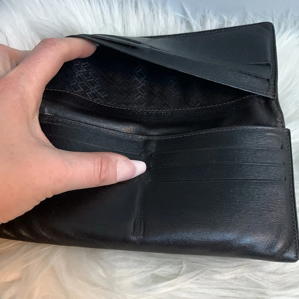 Authentic Dunhill long flap coat wallet - Picture 9 of 17